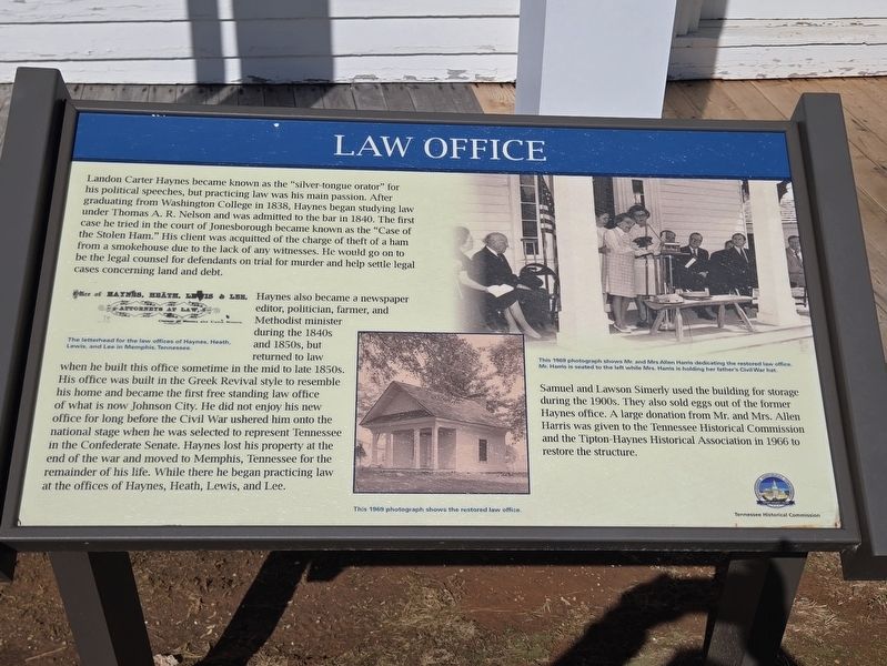 Law Office Marker image. Click for full size.
