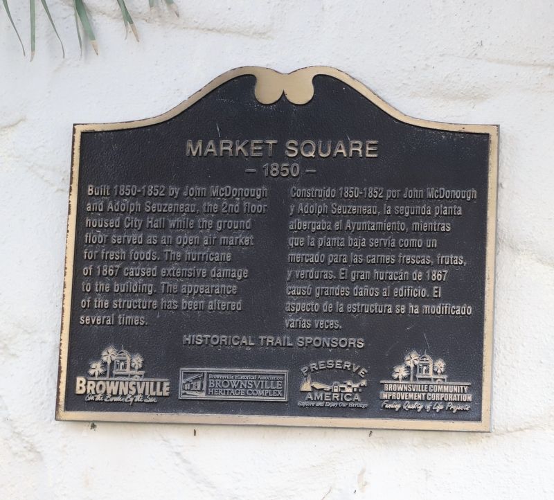 Market Square Marker. Click for full size. Market Square Marker image. Click for full size.