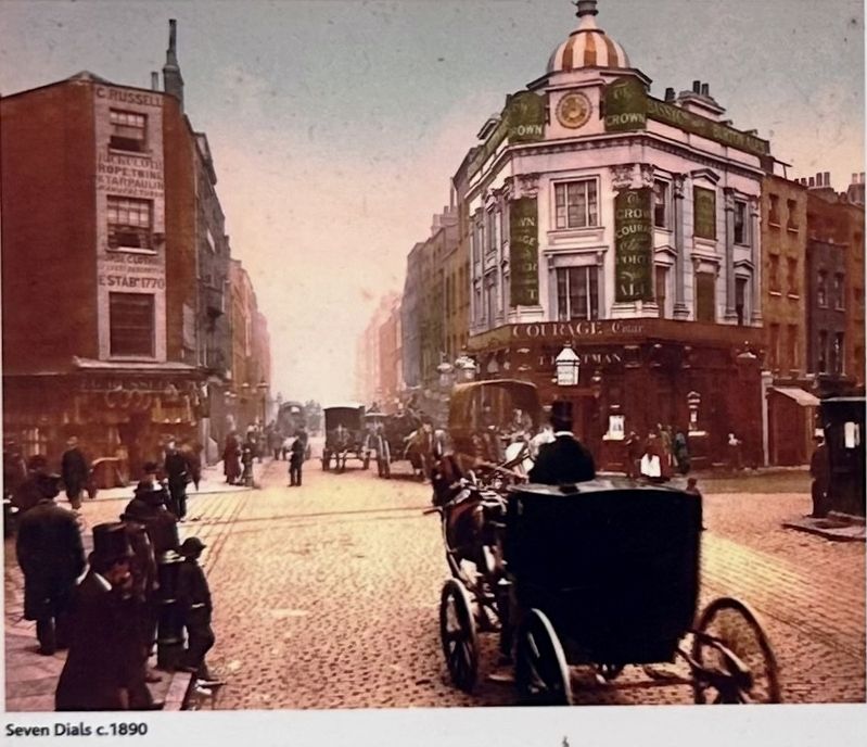 Marker illustration: Seven Dials area image. Click for full size.