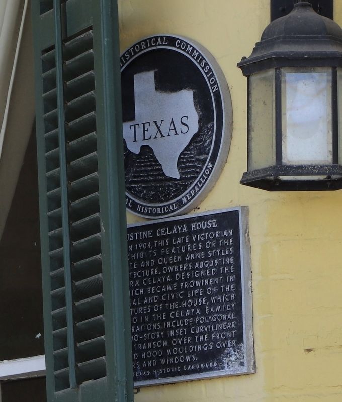 Augustine Celaya House Marker image. Click for full size.
