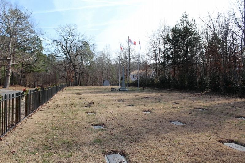 Huguenot Springs Confederate Cemetery. Click for full size. Huguenot Springs Confederate Cemetery image. Click for full size.
