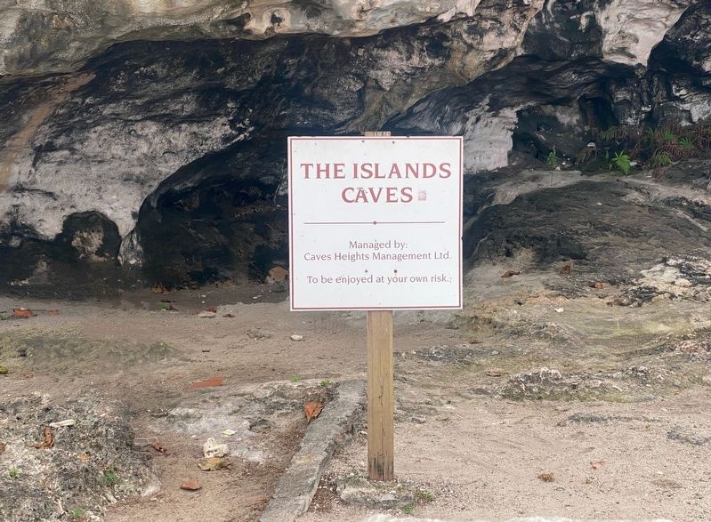 The Caves Marker image. Click for full size.