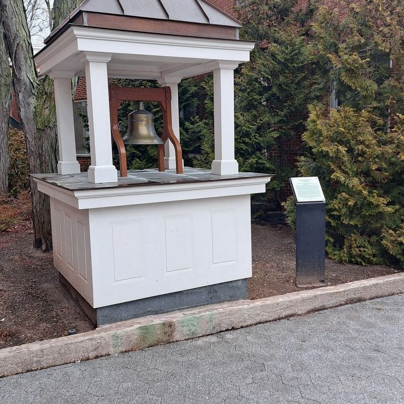 Angelus bell marker nearby. image. Click for full size.