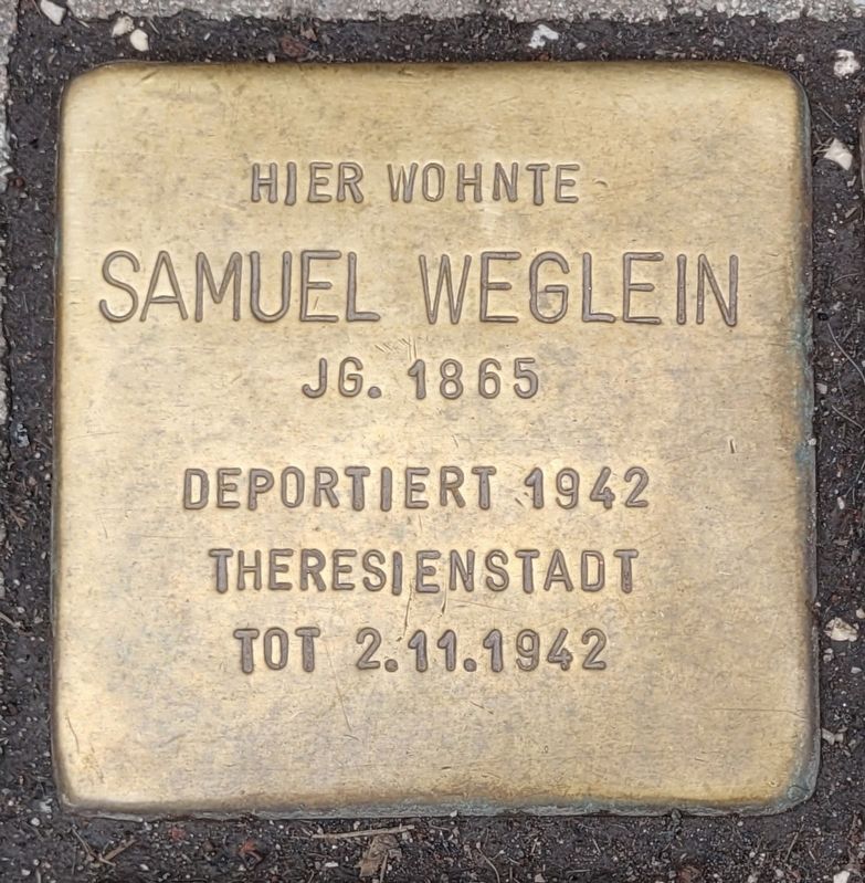 Samuel Weglein Marker. Click for full size. Samuel Weglein Marker image. Click for full size.