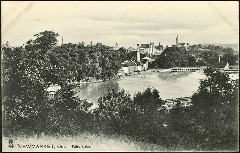 Newmarket in 1910 image. Click for full size.