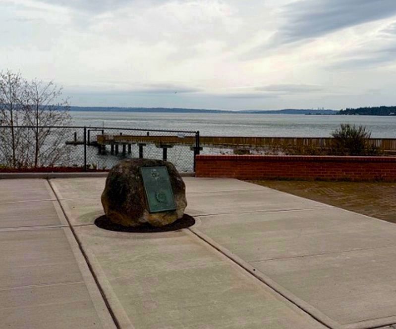 Chief Seattle Marker. Click for full size. Chief Seattle Marker image. Click for full size.