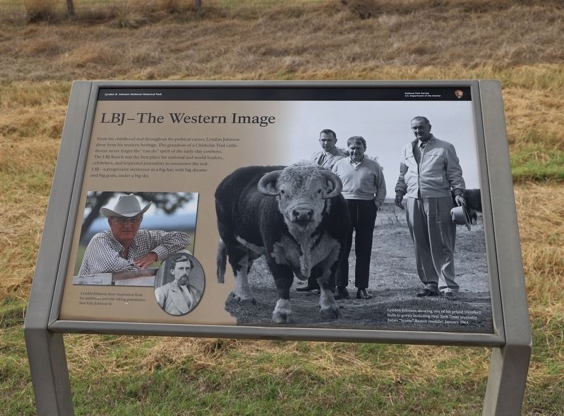 LBJ - The Western Image Marker. Click for full size. LBJ - The Western Image Marker image. Click for full size.