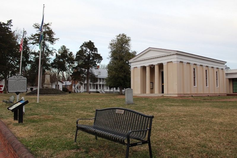 Powhatan Court House. Click for full size. Powhatan Court House image. Click for full size.