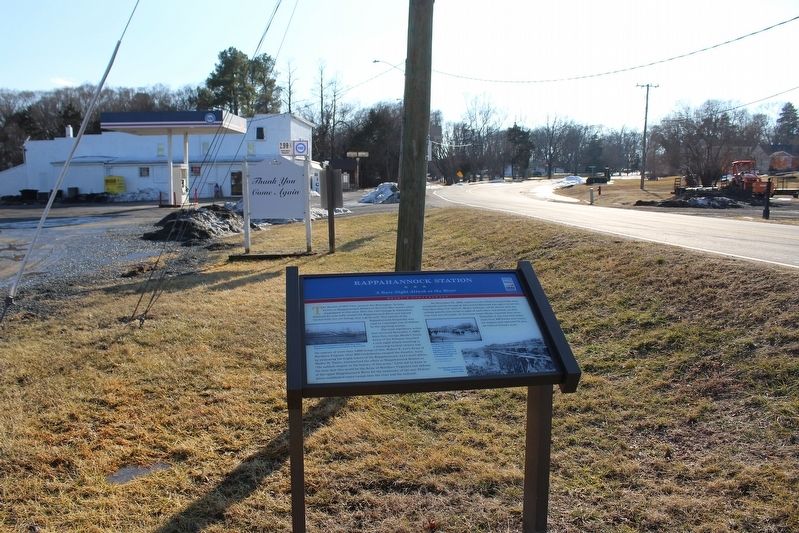 Rappahannock Station Marker image. Click for full size.