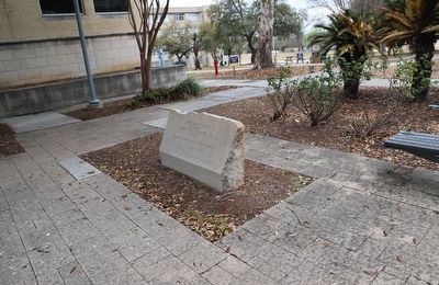 Memorial Plaza Marker. Click for full size. Memorial Plaza Marker image. Click for full size.