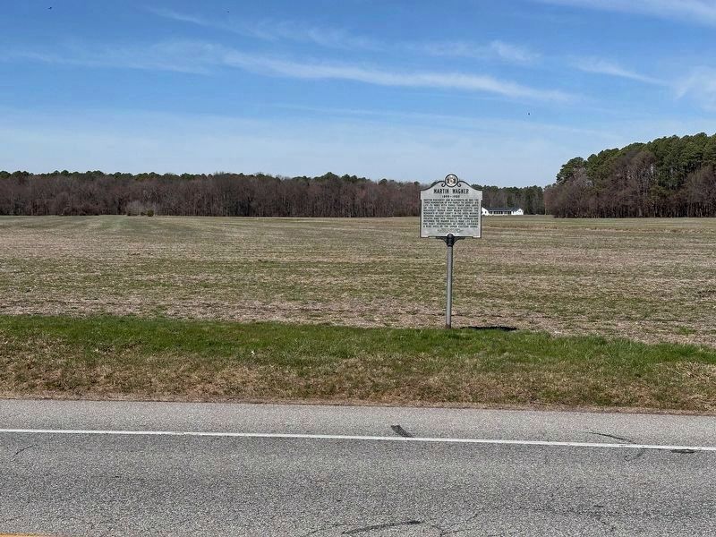 Martin Wagner Marker - wide view. Click for full size. Martin Wagner Marker - wide view image. Click for full size.