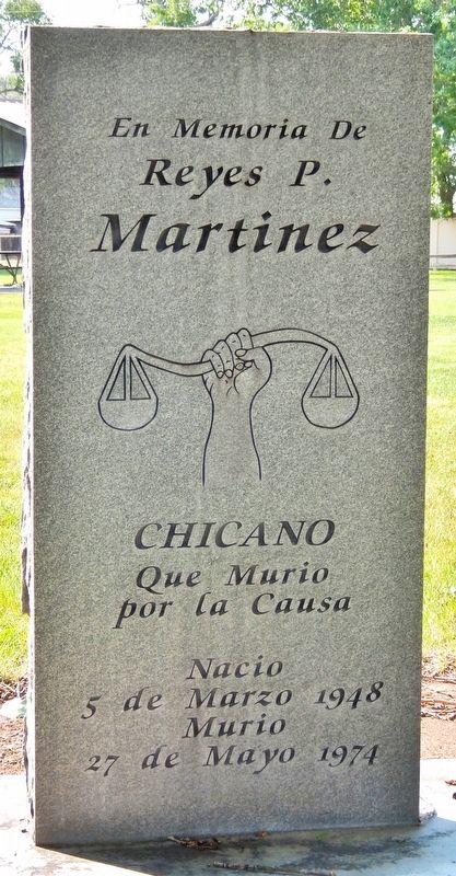 Reyes P. Martinez Marker image. Click for full size.