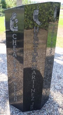 Queen Isabella Causeway Collapse Loss Memorial. Click for full size. Queen Isabella Causeway Collapse Loss Memorial image. Click for full size.