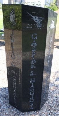 Queen Isabella Causeway Collapse Loss Memorial. Click for full size. Queen Isabella Causeway Collapse Loss Memorial image. Click for full size.