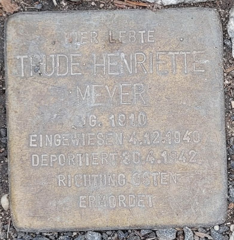 Trude Henriette Meyer Marker. Click for full size. Trude Henriette Meyer Marker image. Click for full size.