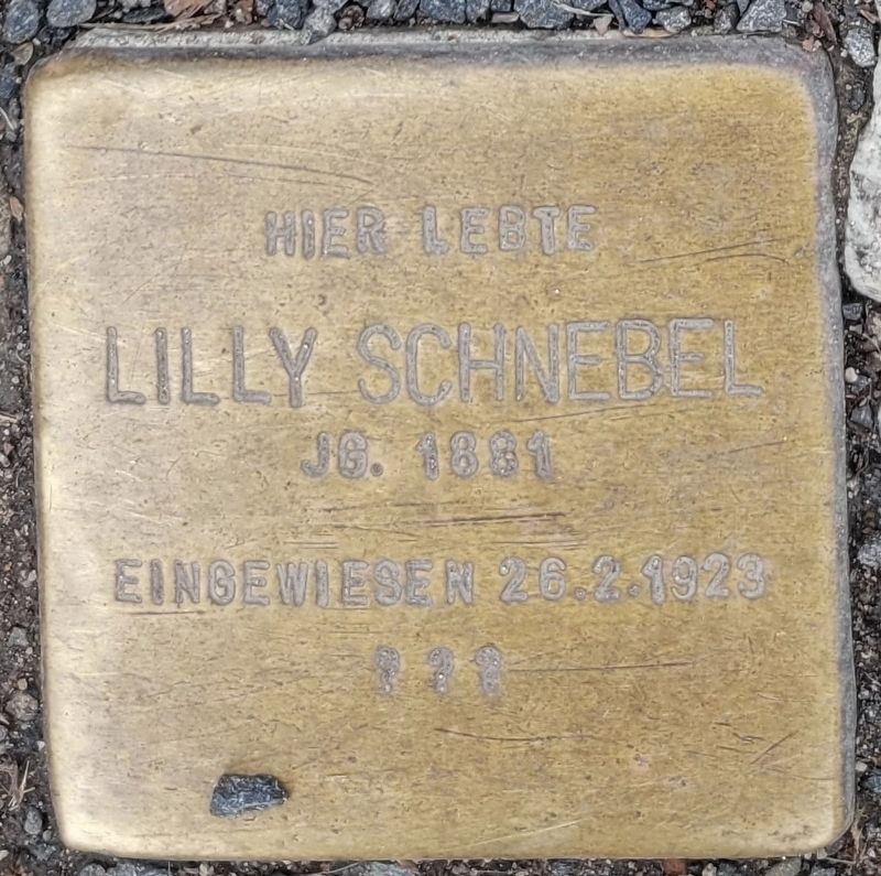 Lilly Schnebel Marker. Click for full size. Lilly Schnebel Marker image. Click for full size.