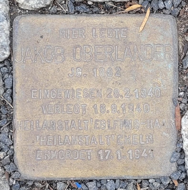 Jakob Oberl�nder Marker image. Click for full size.