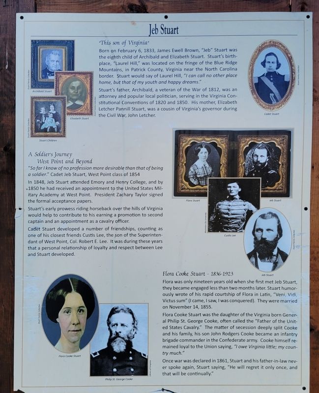 Jeb Stuart Marker image. Click for full size.