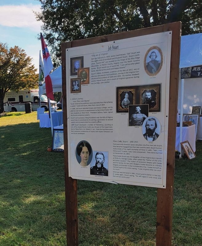 Jeb Stuart Marker image. Click for full size.