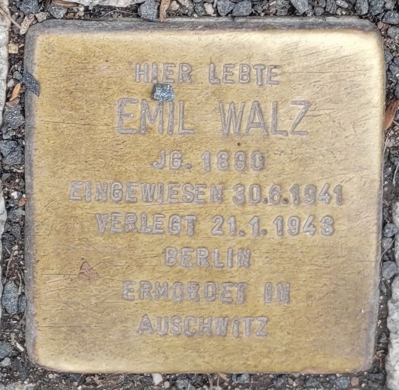 Emil Walz Marker. Click for full size. Emil Walz Marker image. Click for full size.