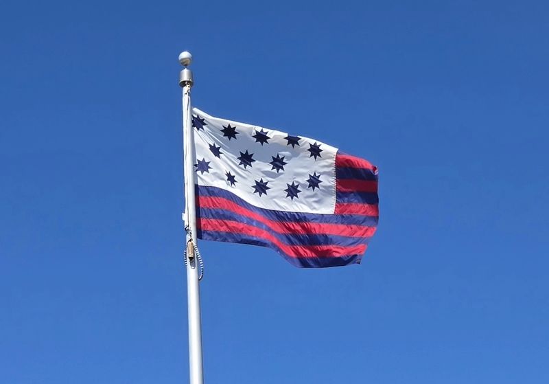 Guilford Courthouse Flag image. Click for full size.