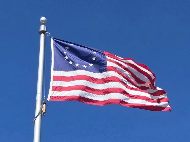 Betsy Ross Flag image. Click for full size.