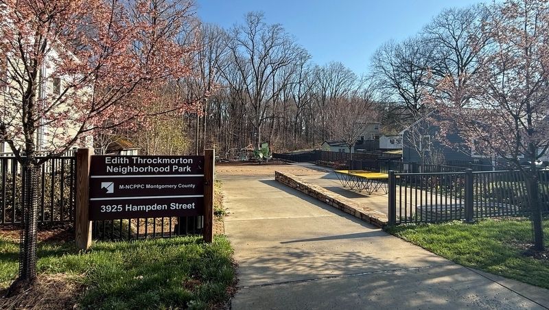 Edith Throckmorton Neighborhood Park image. Click for full size.