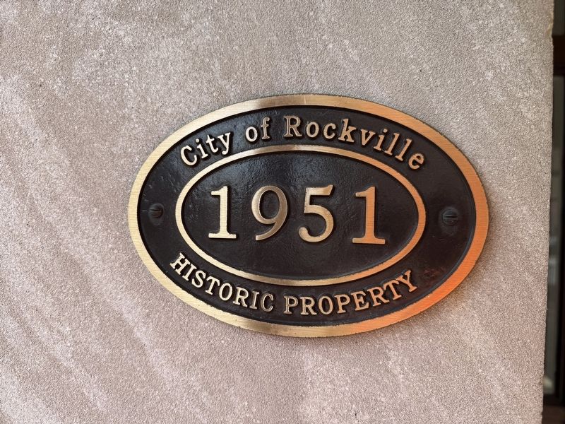 Plaque at the entrance image. Click for full size.