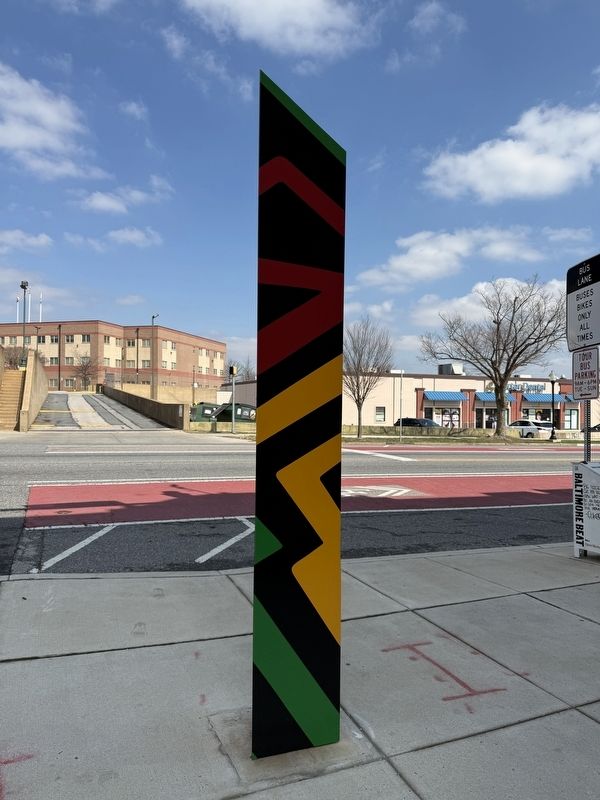 The National Great Blacks in Wax Museum Inc. Marker. Click for full size. The National Great Blacks in Wax Museum Inc. Marker image. Click for full size.