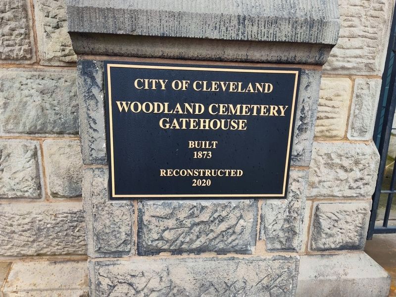 Woodland Cemetery Marker image. Click for full size.