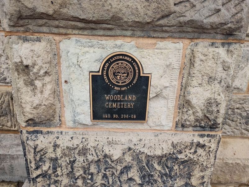 Woodland Cemetery Marker image. Click for full size.