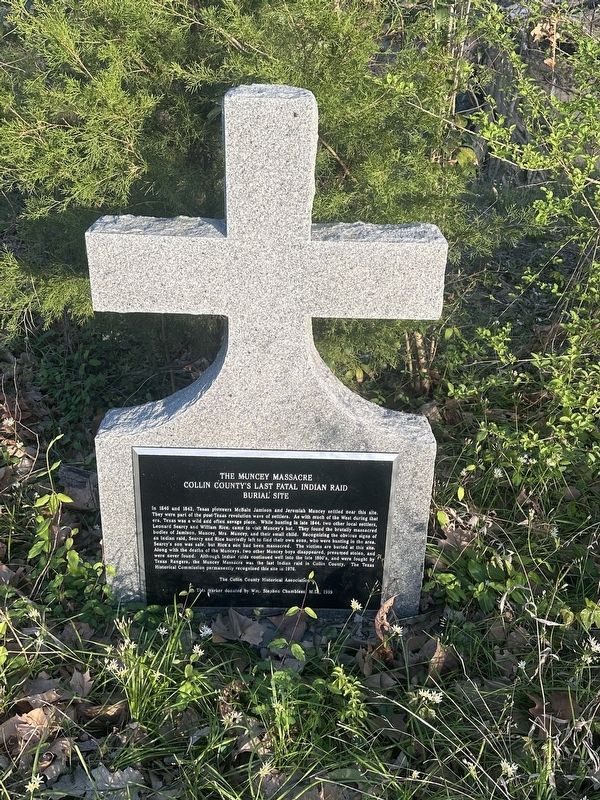 The Muncey Massacre Marker. Click for full size. The Muncey Massacre Marker image. Click for full size.