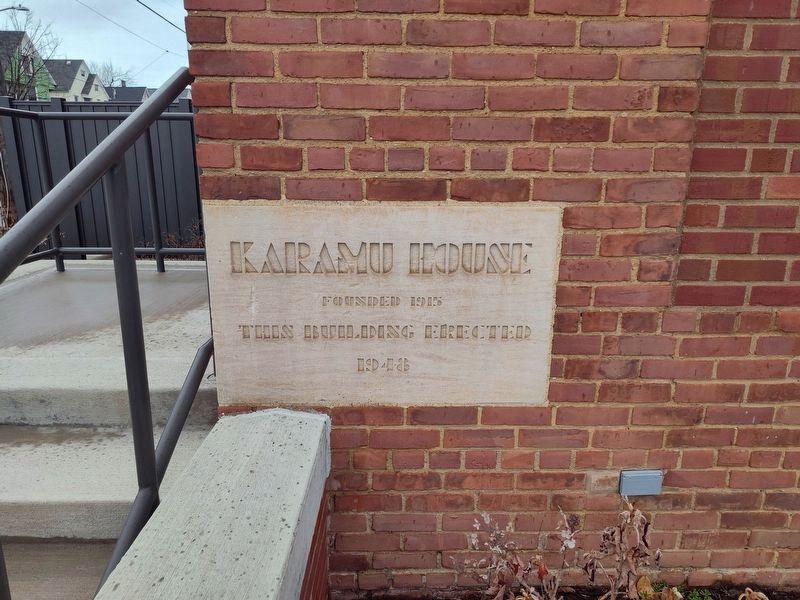 Karamu House Marker image. Click for full size.