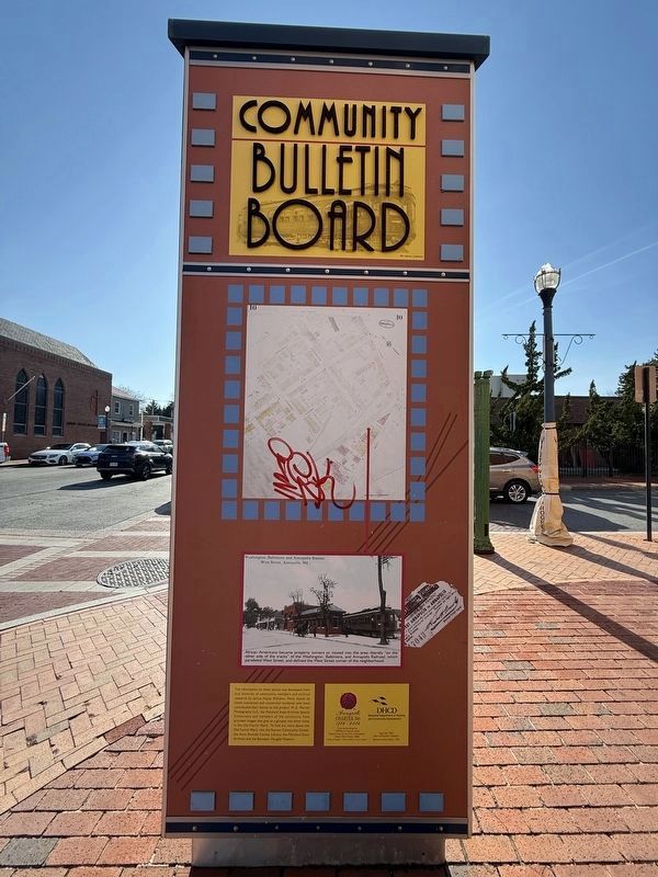 Community Bulletin Board Marker. Click for full size. Community Bulletin Board Marker image. Click for full size.