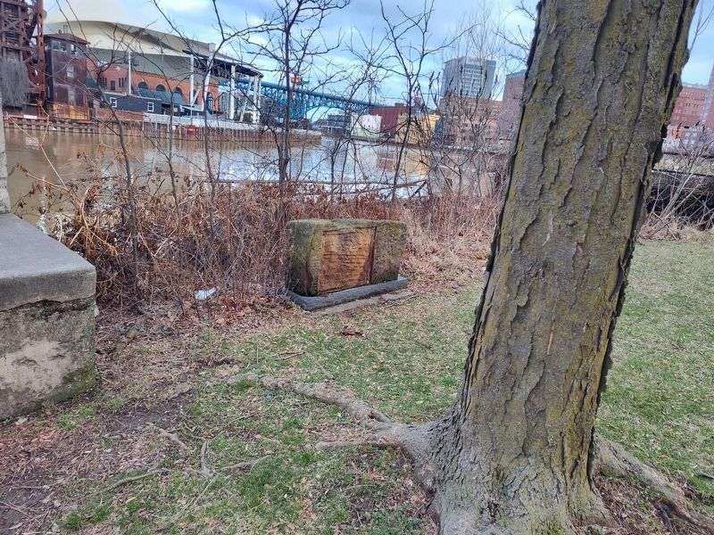 Ohio and Erie Canal Marker image. Click for full size.
