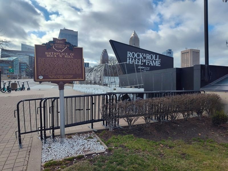 Birthplace of Rock 'n' Roll Marker image. Click for full size.