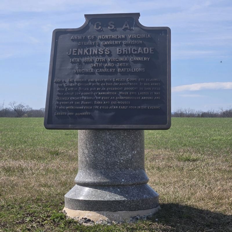 Jenkins's Brigade Marker image. Click for full size.