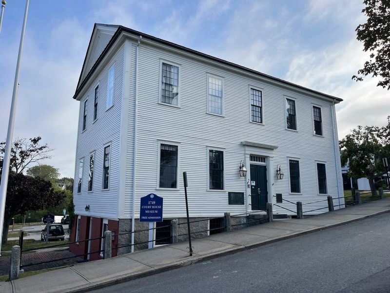 The Town House of Plymouth Marker image. Click for full size.