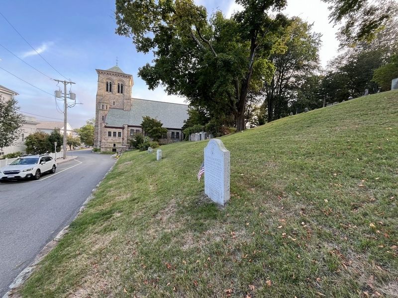 Elder William Brewster Marker. Click for full size. Elder William Brewster Marker image. Click for full size.