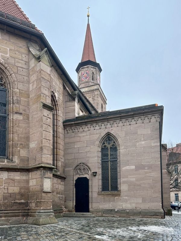Die Kapelle zum heiligen Grab / The Chapel of the Holy Sepulchre Marker - wide view. Click for full size. Die Kapelle zum heiligen Grab / The Chapel of the Holy Sepulchre Marker - wide view image. Click for full size.