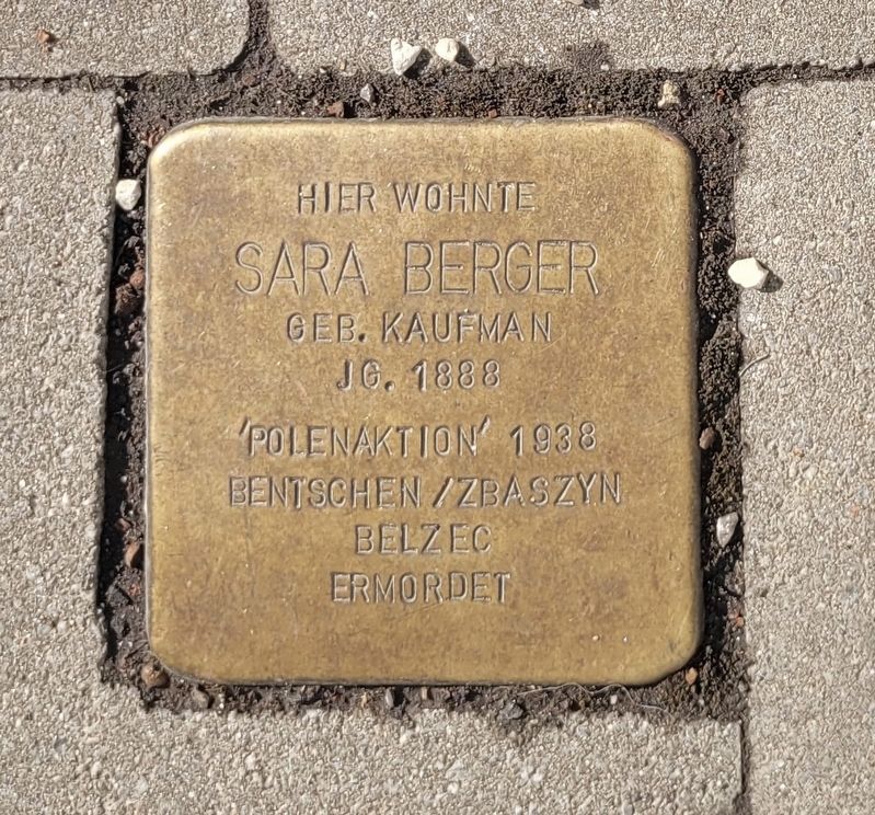 Sara Berger Marker image. Click for full size.