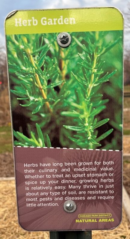 Herb Garden Marker. Click for full size. Herb Garden Marker image. Click for full size.