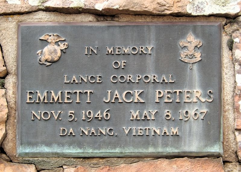 In Memory of Lance Corporal Emmett Jack Peters Marker image. Click for full size.