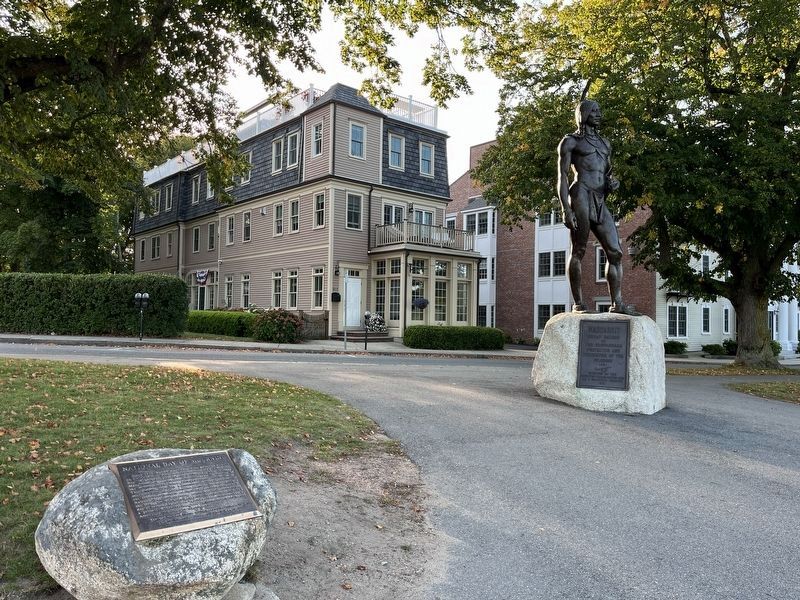 Massasoit Marker. Click for full size. Massasoit Marker image. Click for full size.