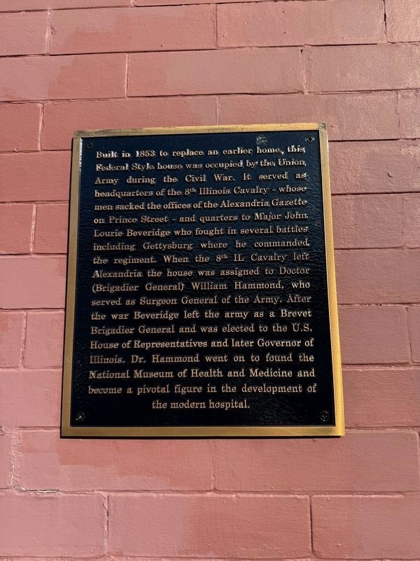 204 South Pitt Street Marker image. Click for full size.