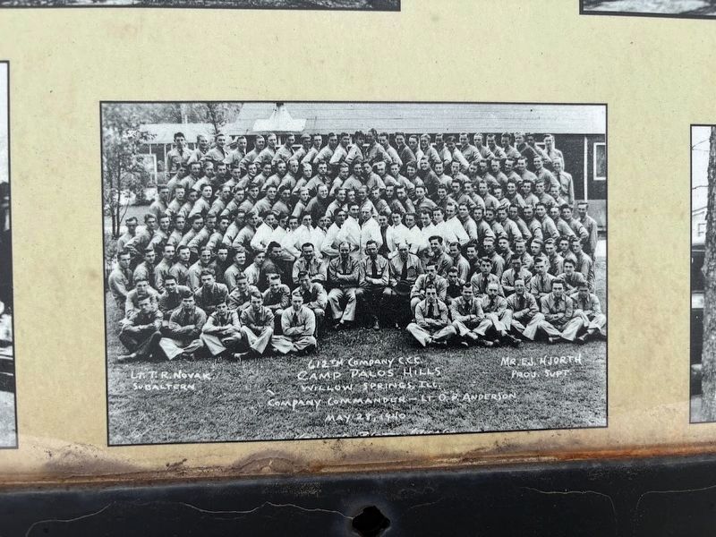 CCC Company #612, Camp Palos Hills image. Click for full size.
