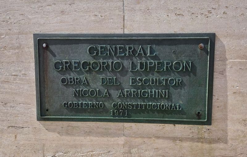 General Gregorio Luperon Mon image. Click for full size.