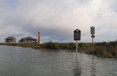 Aransas Pass Light Station Marker. Click for full size. Aransas Pass Light Station Marker image. Click for full size.