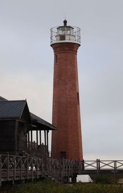 Aransas Pass Light Station Marker. Click for full size. Aransas Pass Light Station Marker image. Click for full size.