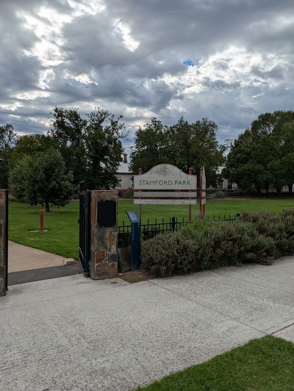 Stamford Park Homestead Gateway. Click for full size. Stamford Park Homestead Gateway image. Click for full size.